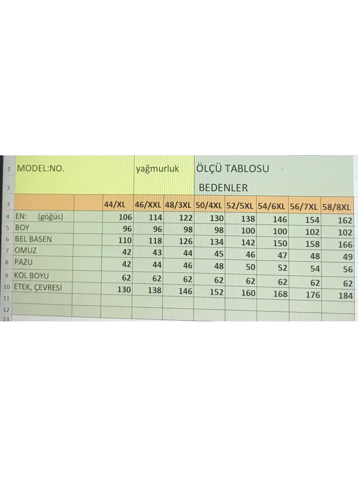 BÜYÜK BEDEN KADIN SU GEÇİRMEZ YAĞMURLUK