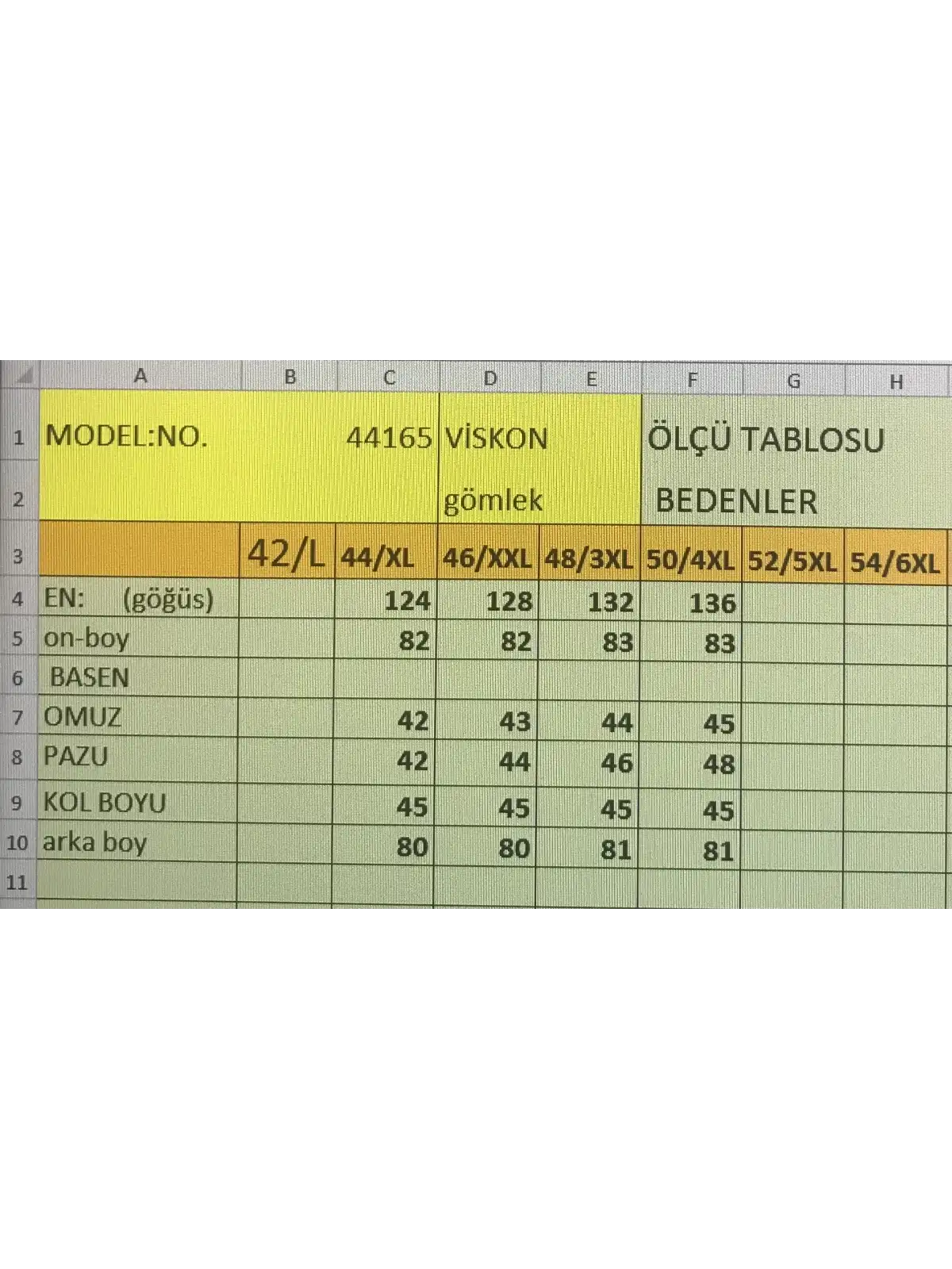 Büyük Beden Viskon Kadın Gömlek