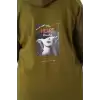 Kapüşonlu Büyük Beden Sweatshirt