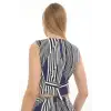 %100 Cotton Desenli Yelek