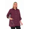 1. Kalite Cotton Büyük Beden Kadın Gömlek