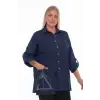 1. Kalite Cotton Büyük Beden Kadın Gömlek
