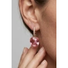 13.30 Ct. Morganite Taşlı Pırlanta Küpe