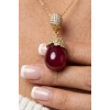 14.80 Ct. Drop Model Pırlanta Kolye