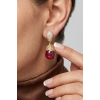 23.51 Ct. Drop Model Pırlanta Küpe