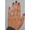 Asil Morganite Taşlı 1.10 Ct Pırlanta Yüzük