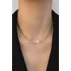 Asil Taşlı Gurmet Zincir Altın Kolye