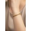 Minimal Gurmet Zincir Altın Bileklik