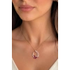 Çiçek Desen 1.56 CT. Pırlanta Kolye