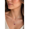 Çiçek Desen 1.56 CT. Pırlanta Kolye