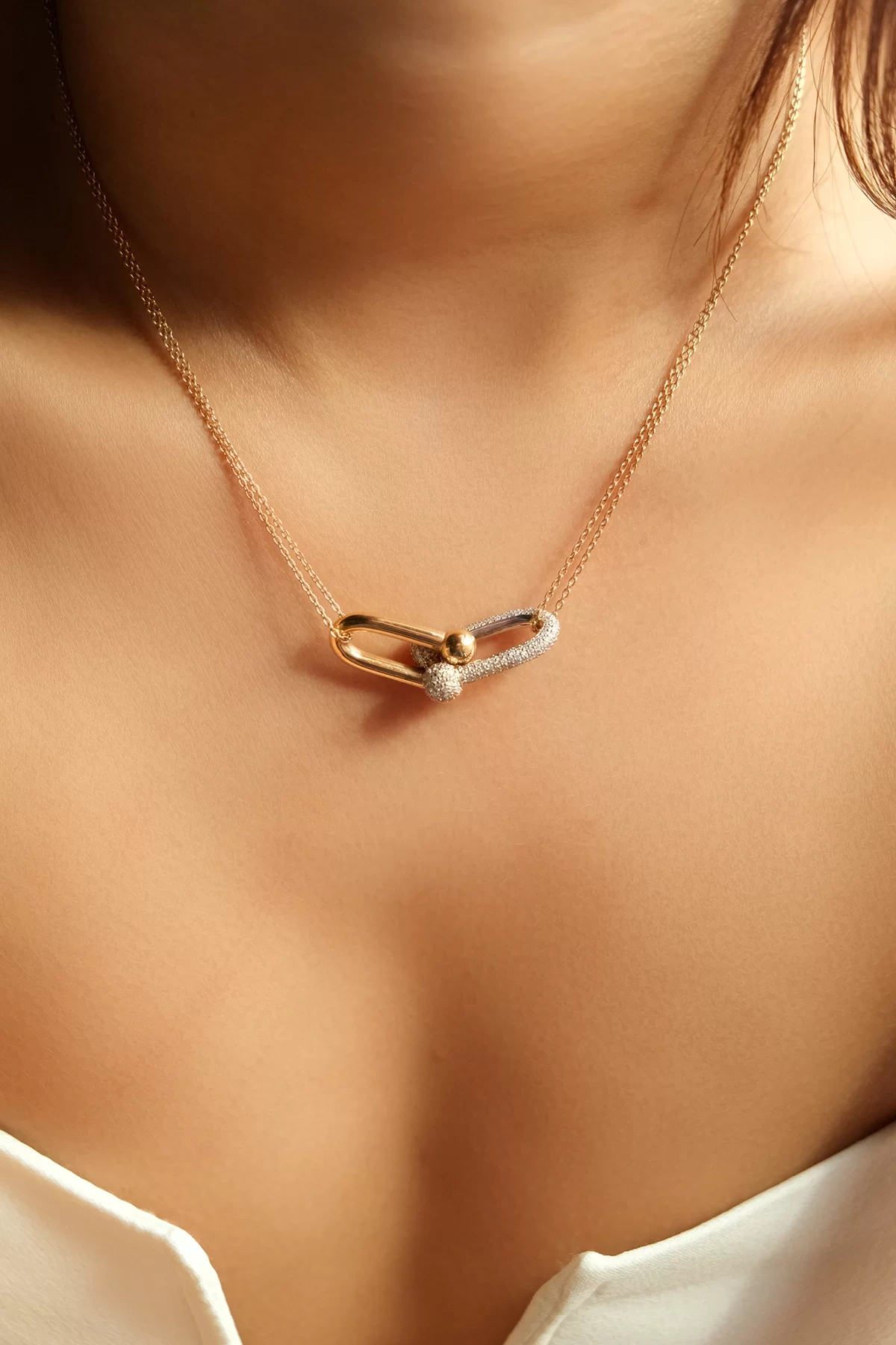 Asil Ataç Model Pırlanta Kolye PIR2939