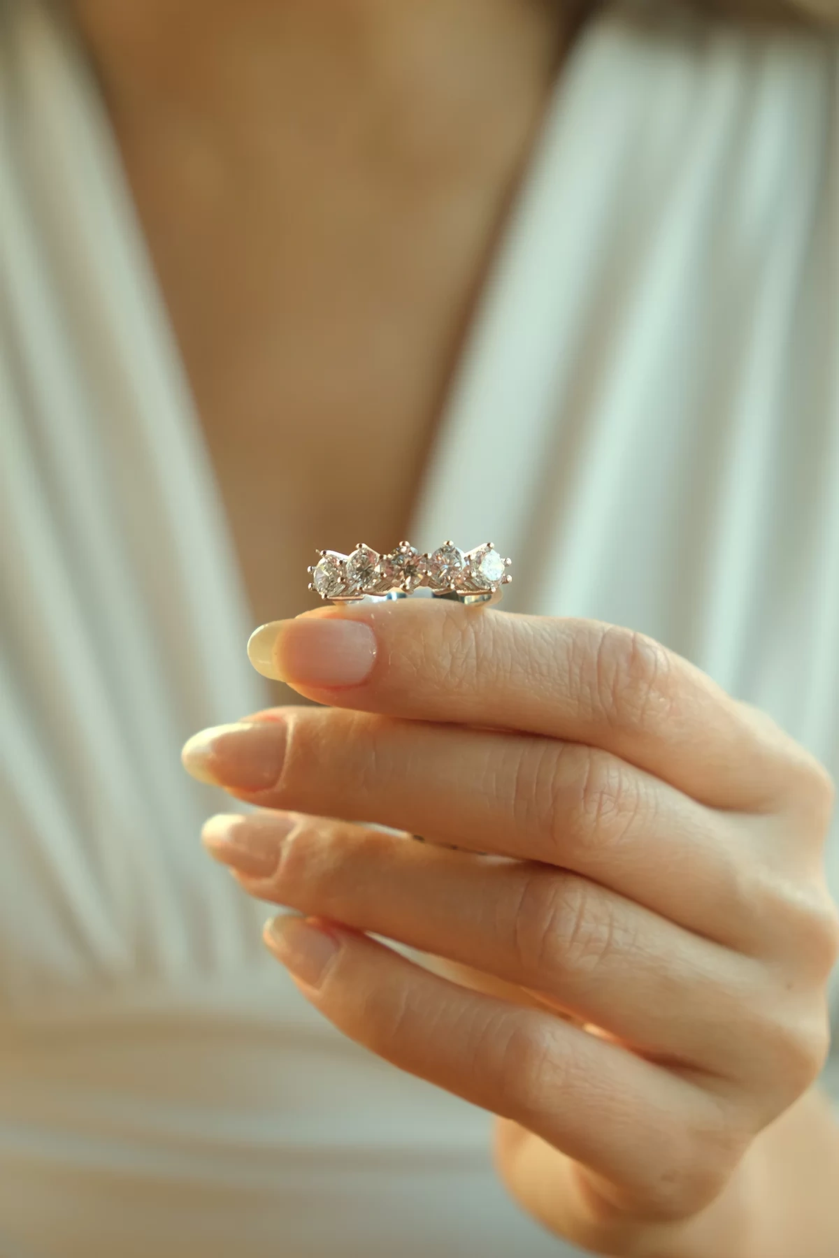 Asil 14 Ayar Sırataş Altın Yüzük YZK1018