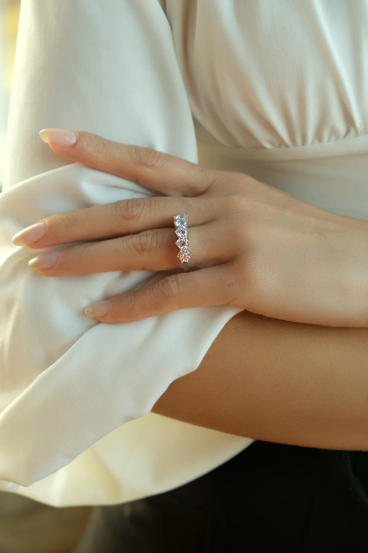 Asil 14 Ayar Sırataş Altın Yüzük YZK1018