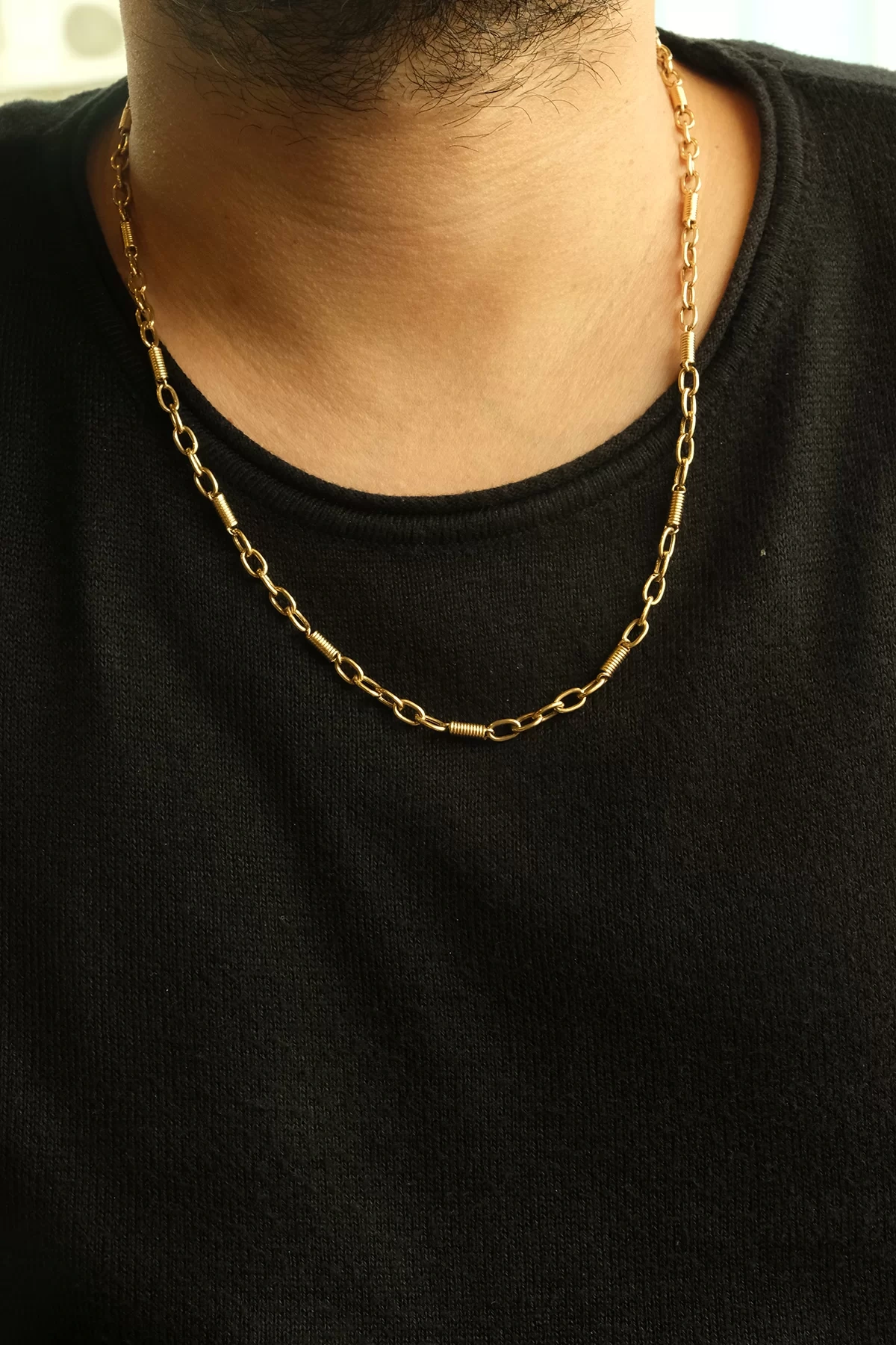 Asil 14 Ayar Erkek Altın Zincir Kolye ZNC371