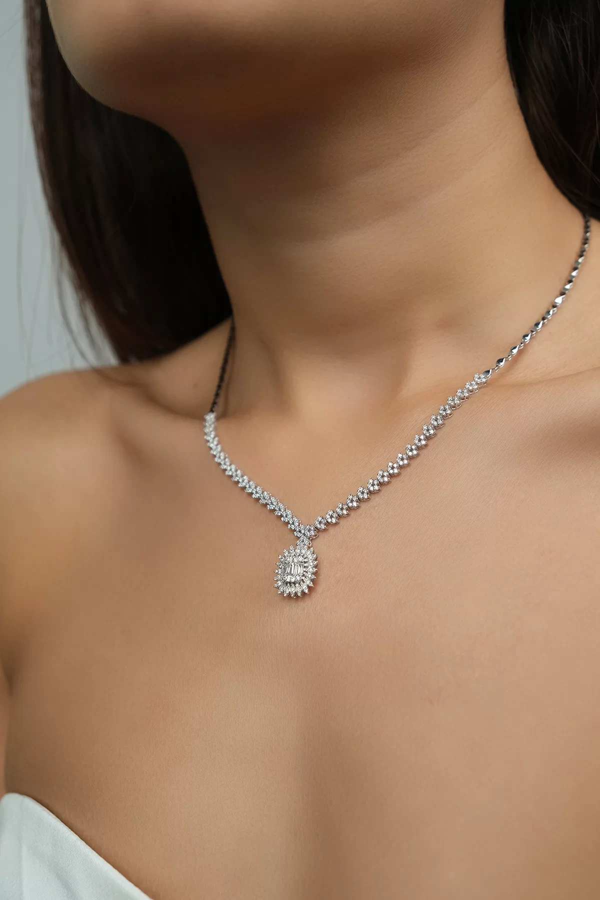 Asil Baget Pırlanta Kolye PIR1381