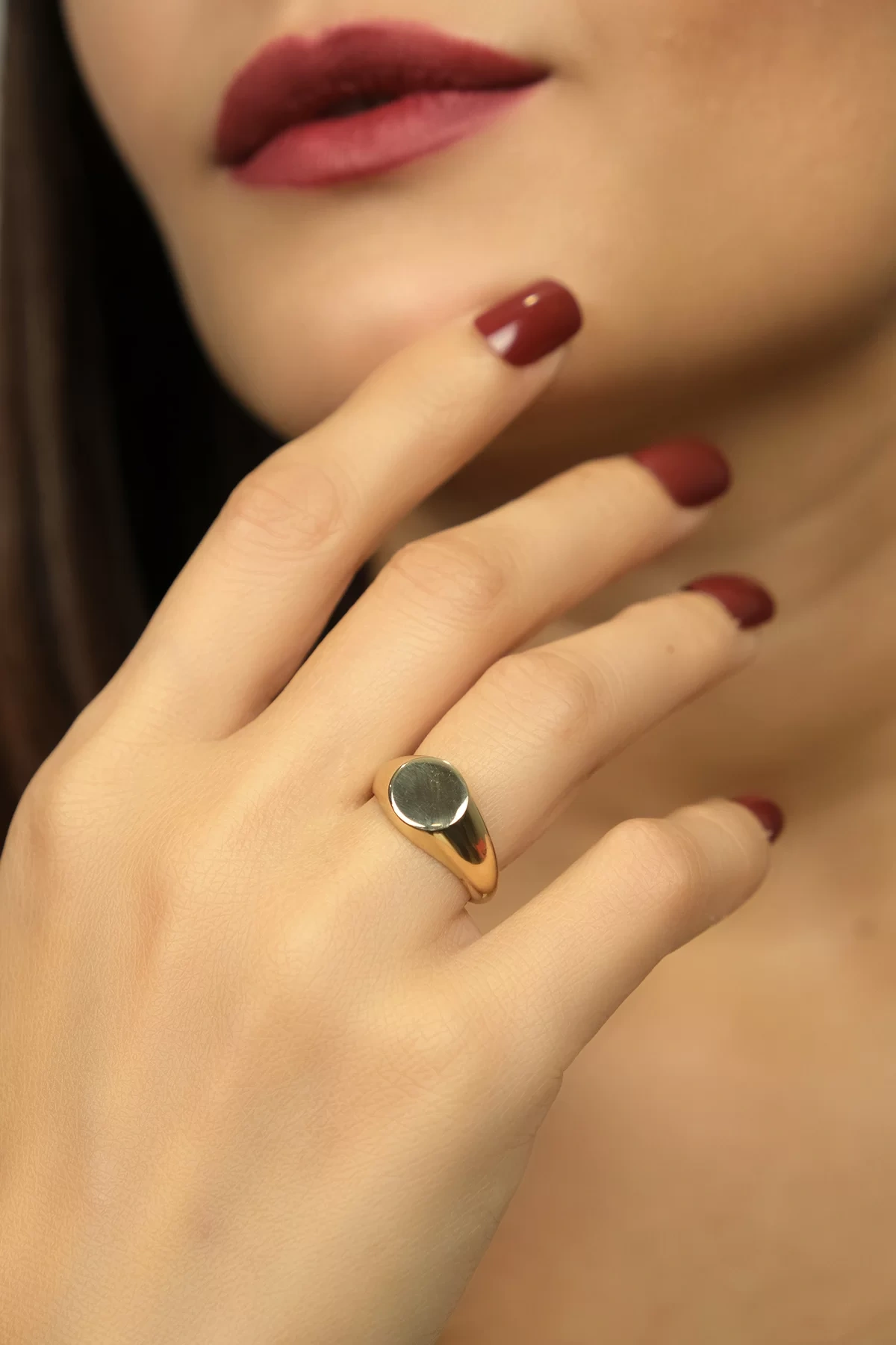 Asil 14 Ayar Şövalye Altın Yüzük YZK2416