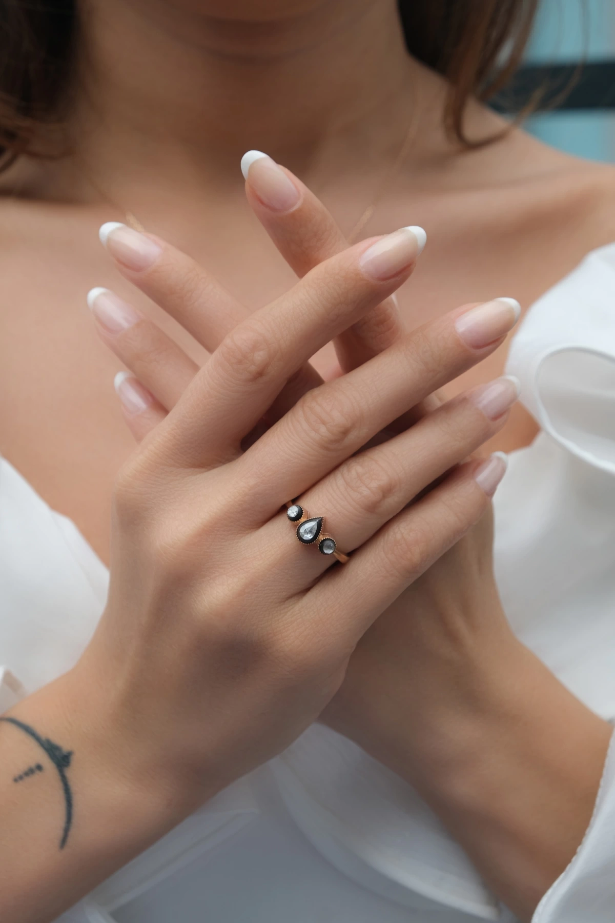 Asil Damla Model Elmas Yüzük ELM1611