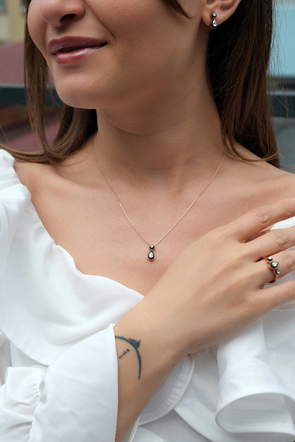 Asil Damla Model Elmas Yüzük ELM1611