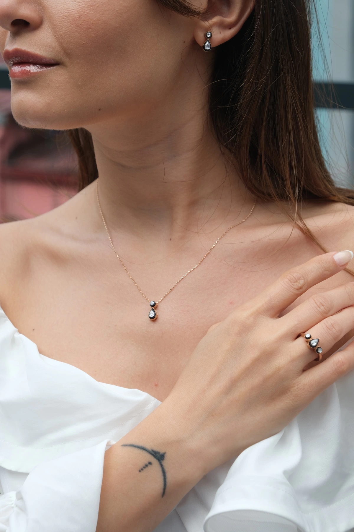 Asil Damla Model Elmas Yüzük ELM1611