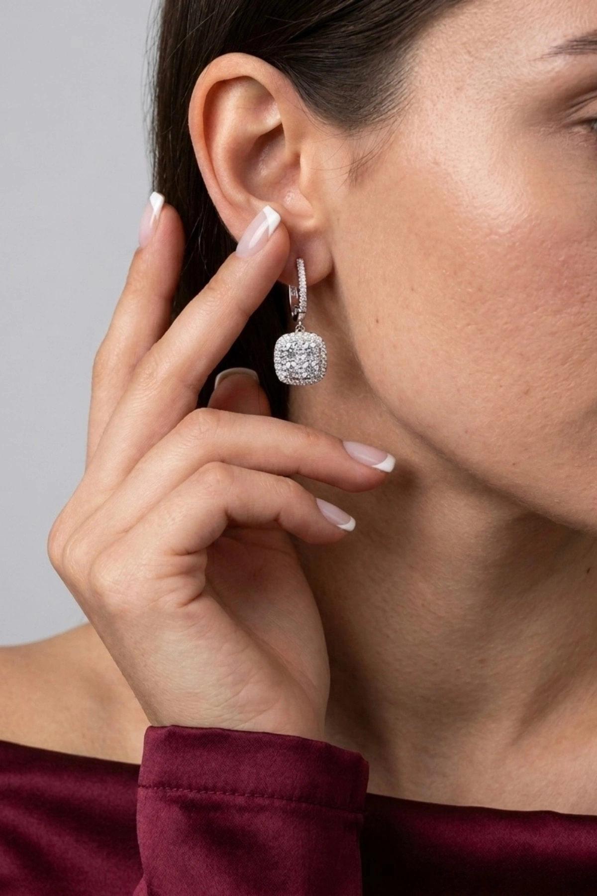 1.39 Ct. Pırlanta Küpe