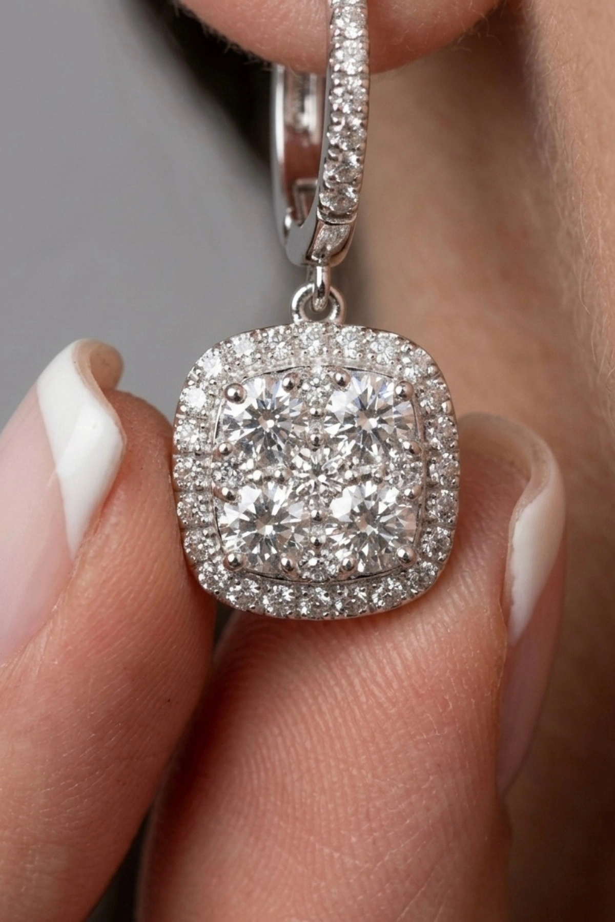 1.39 Ct. Pırlanta Küpe