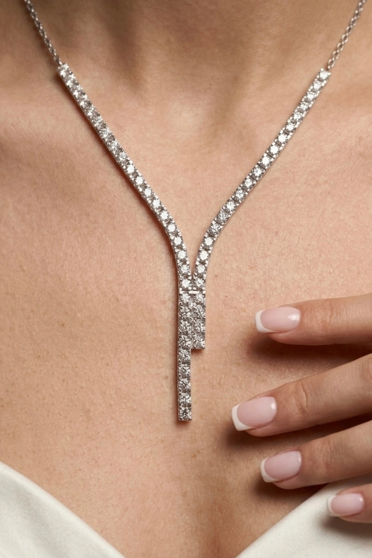 1.73 Ct. Suyolu Pırlanta Kolye
