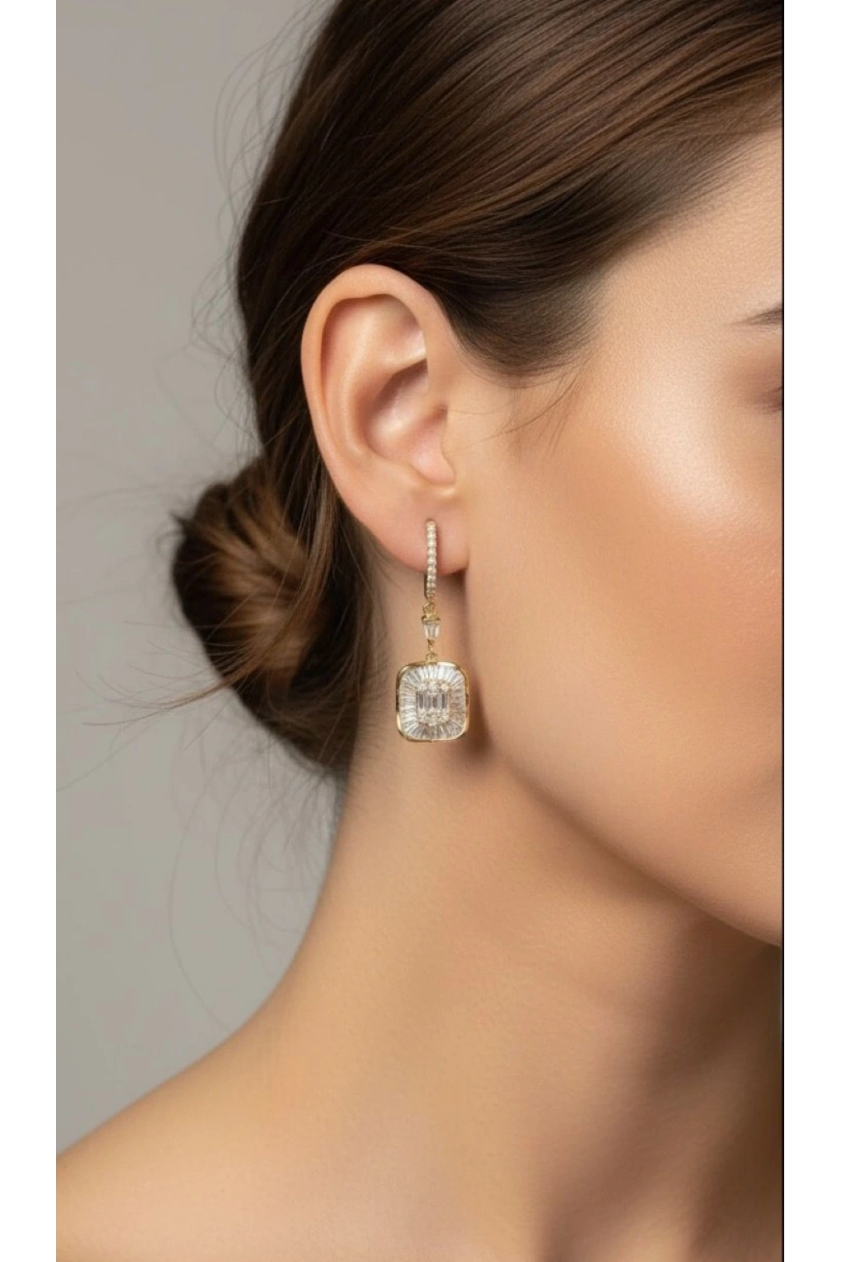 1.33 CT. Star Pırlanta Küpe