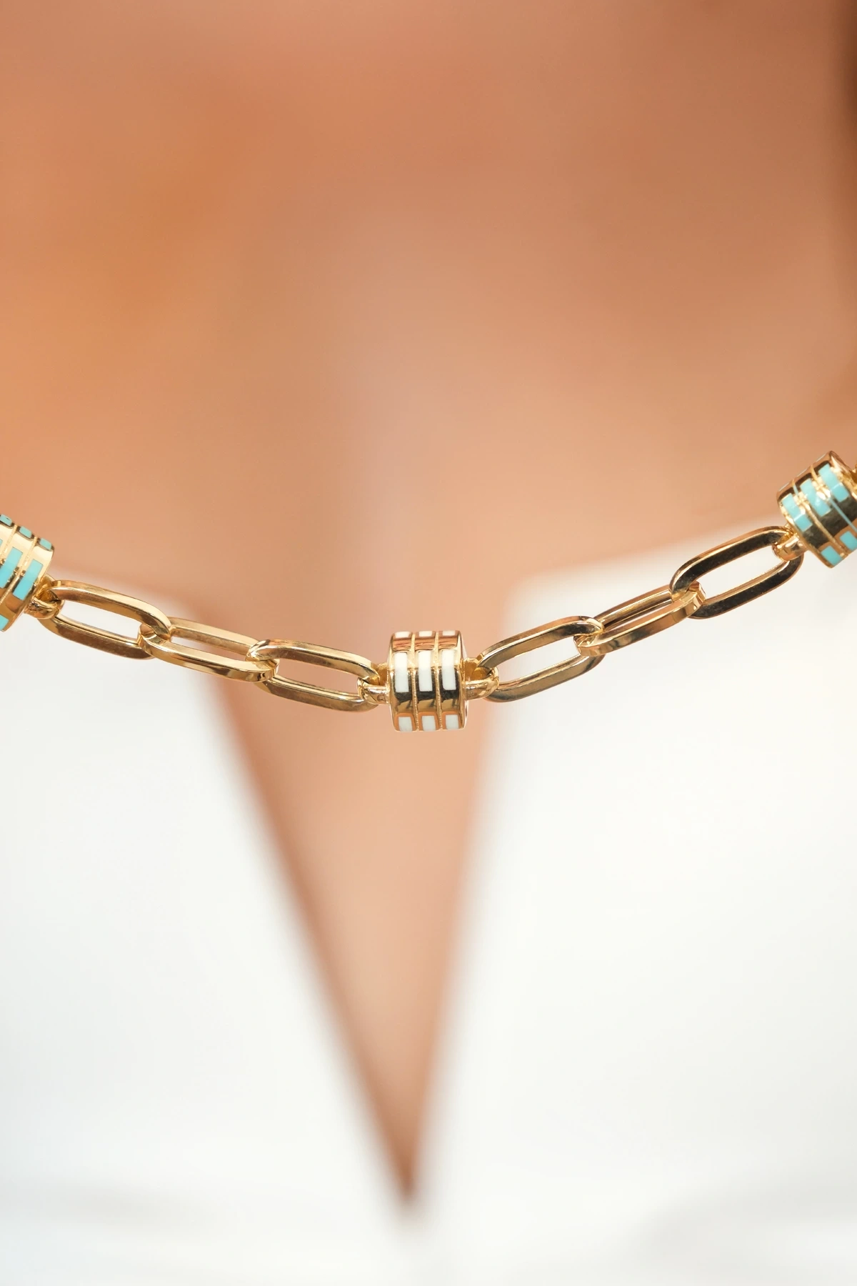 Asil 14 Ayar Mineli Küpler Altın Bileklik BLK3297