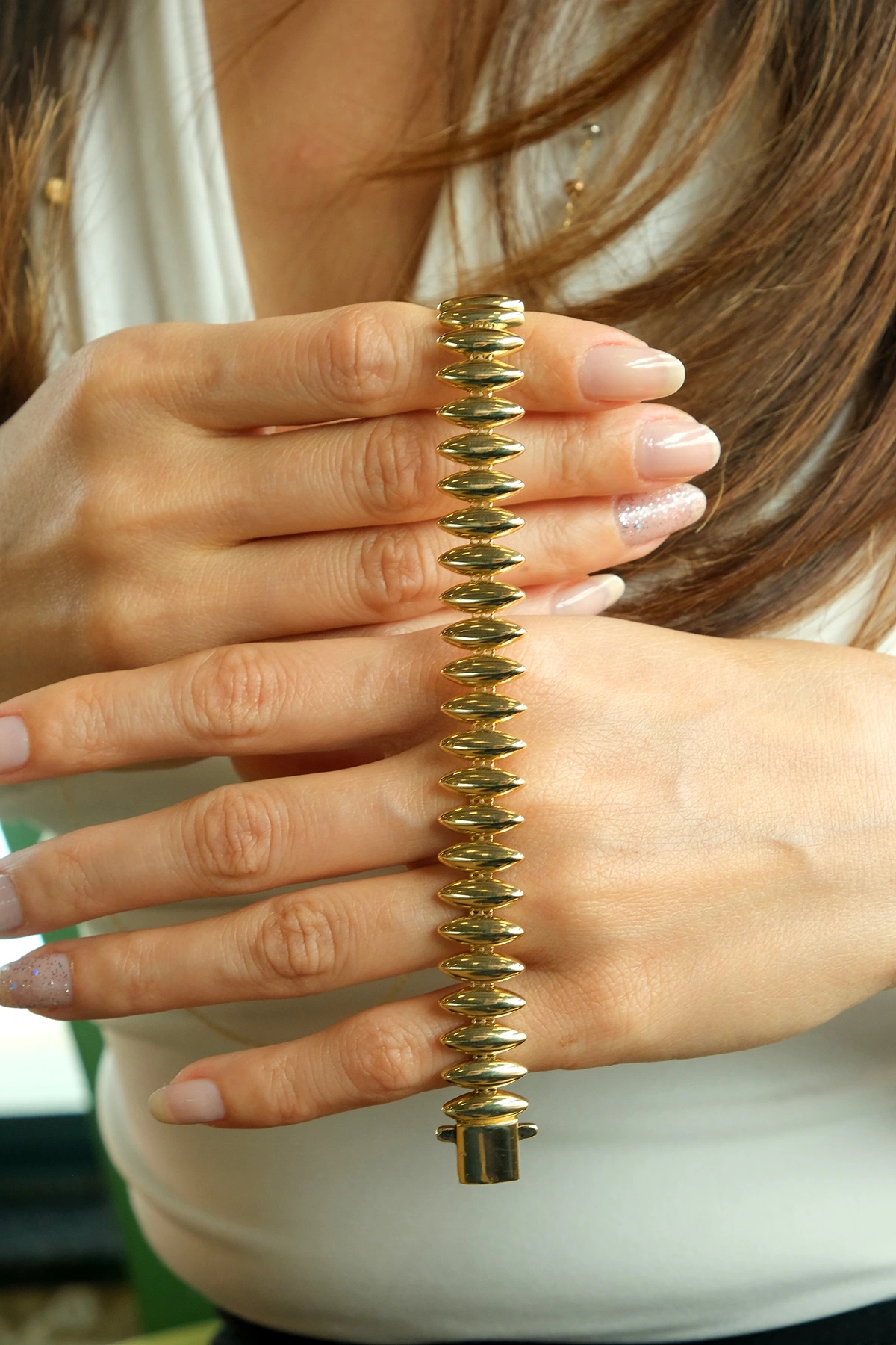 Asil 14 Ayar Altın Bileklik BLK3267