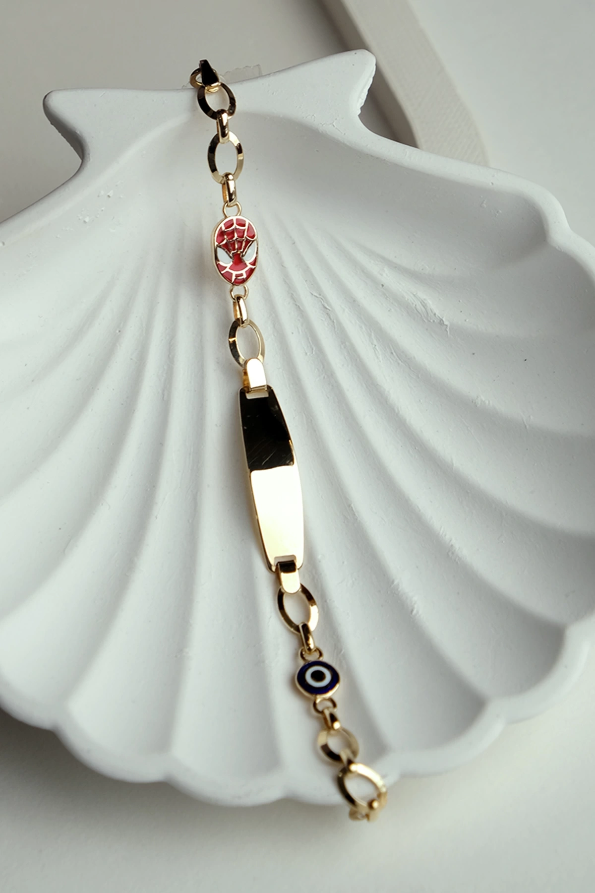 Asil 14 Ayar Çizgifilm Karakteri Çocuk Altın Künye BLK1438