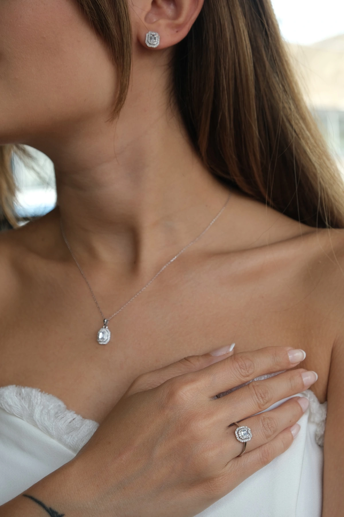 Asil 14 Ayar Baget Altın Yüzük TKM1110