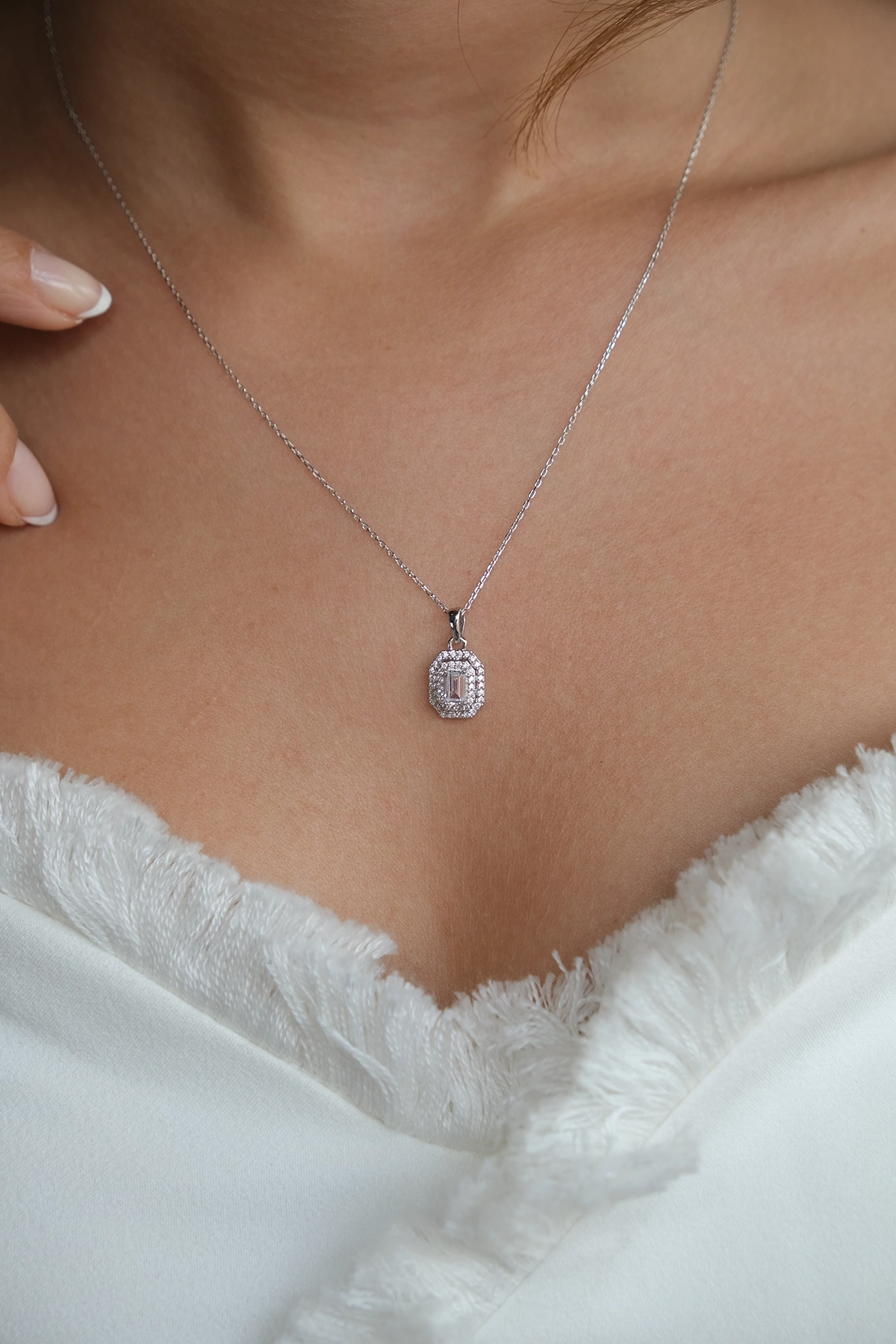 Asil 14 Ayar Baget Altın Kolye TKM1111