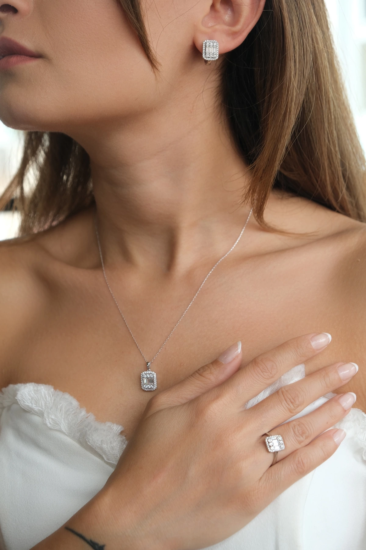 Asil 14 Ayar Baget Model Altın Kolye TKM1045