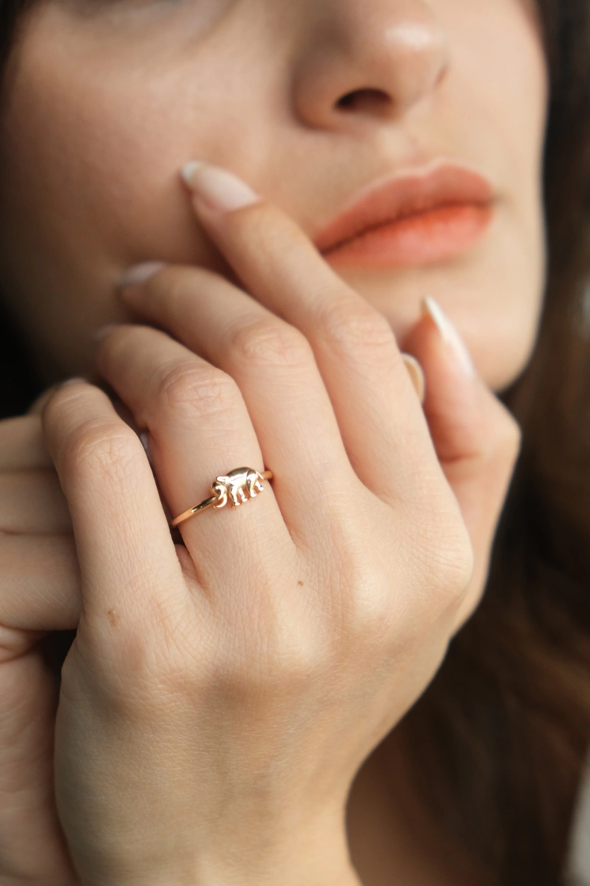 Asil 14 Ayar Filli Altın Yüzük YZK1549