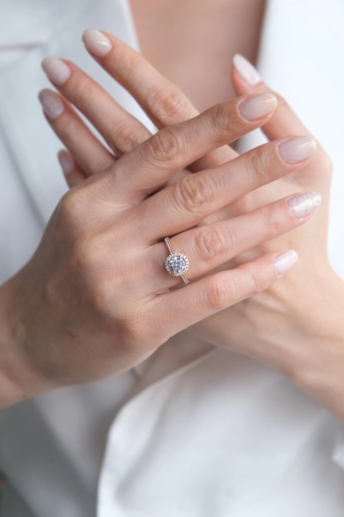 Asil 14 Ayar Tek Taş Altın Yüzük YZK3141