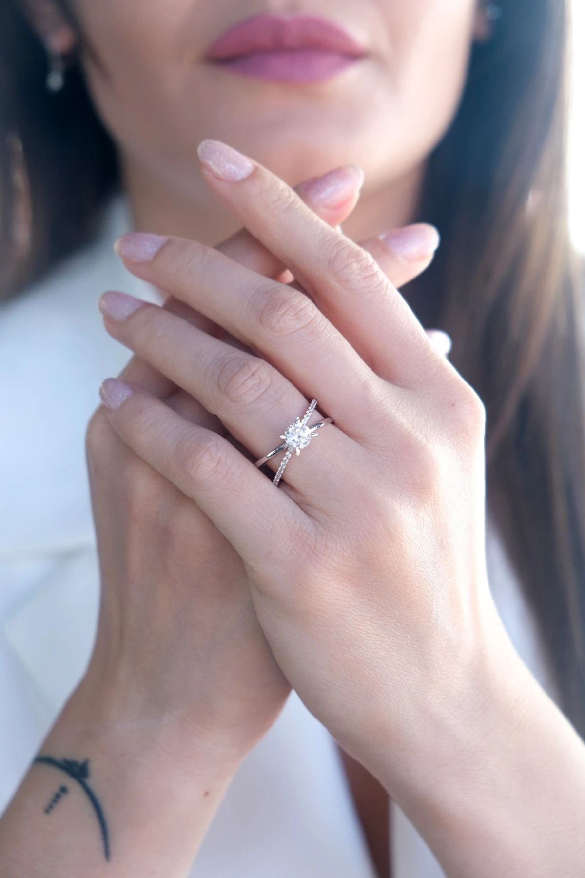 Asil 14 Ayar Tek Taş Altın Yüzük YZK2544