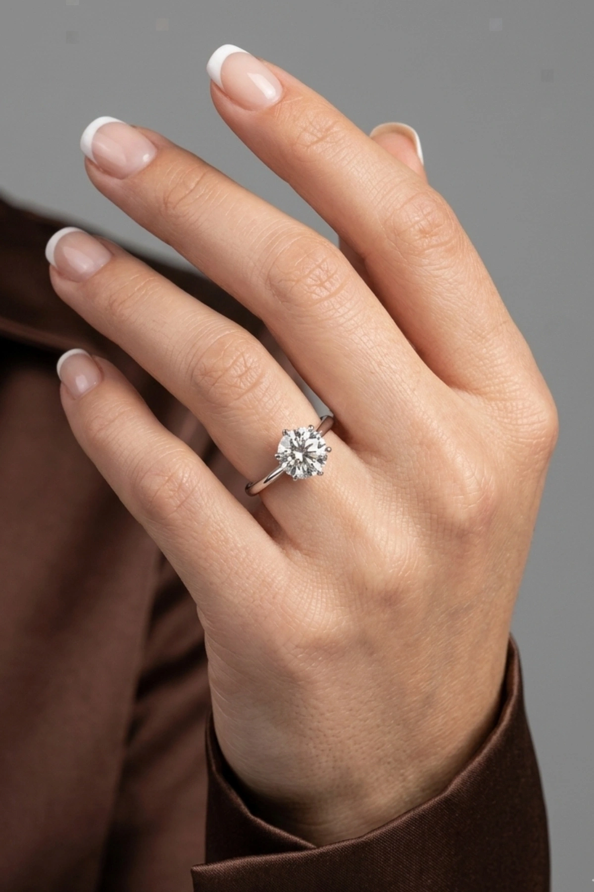 1.00 CT. Pırlanta Tek Taş Yüzük