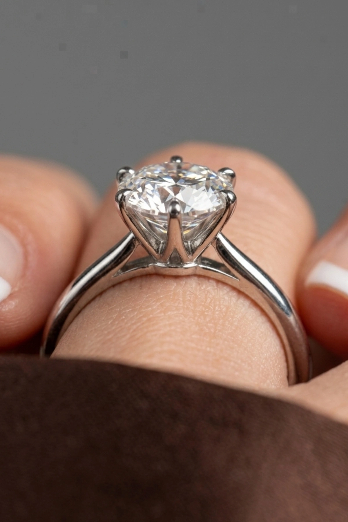 1.00 CT. Pırlanta Tek Taş Yüzük