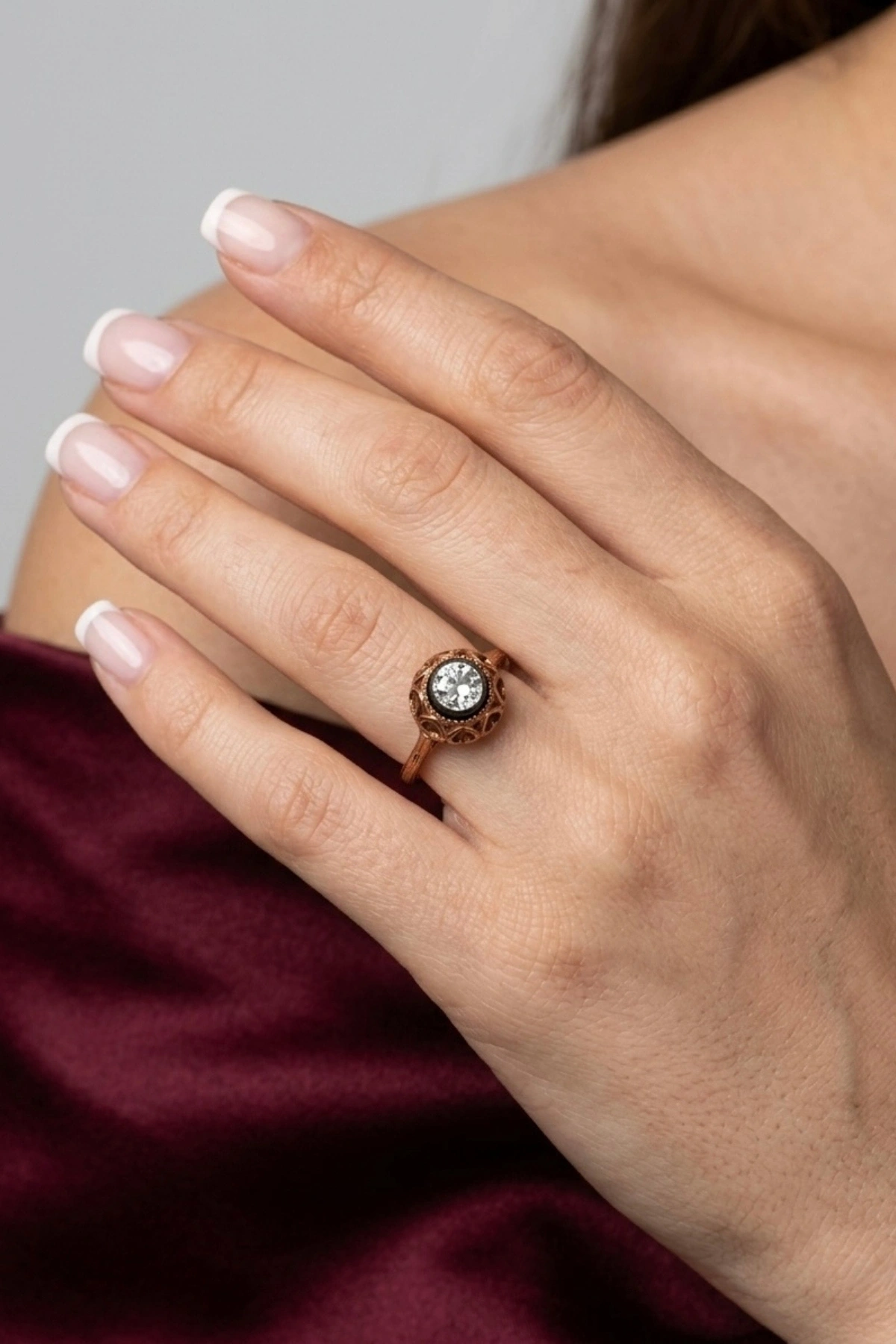 0.22 Ct. Elmas Yüzük