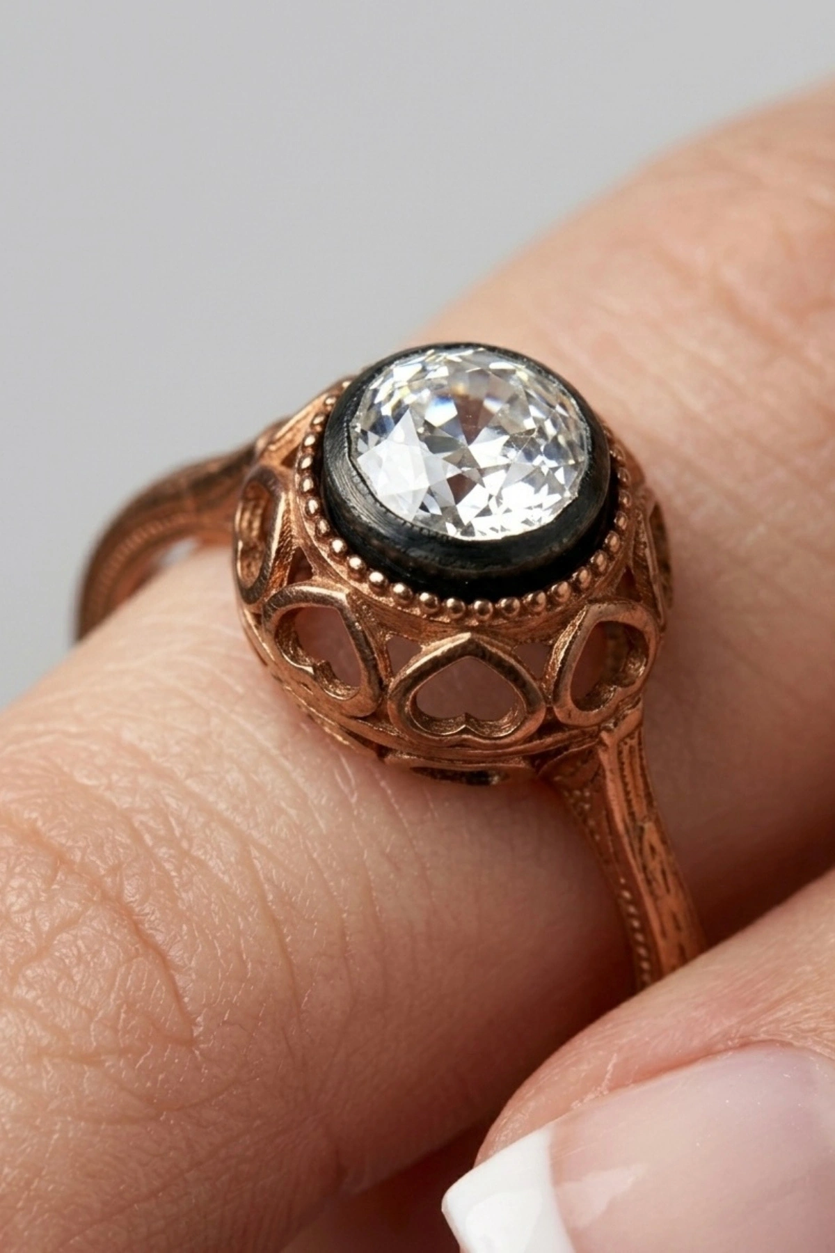 0.22 Ct. Elmas Yüzük