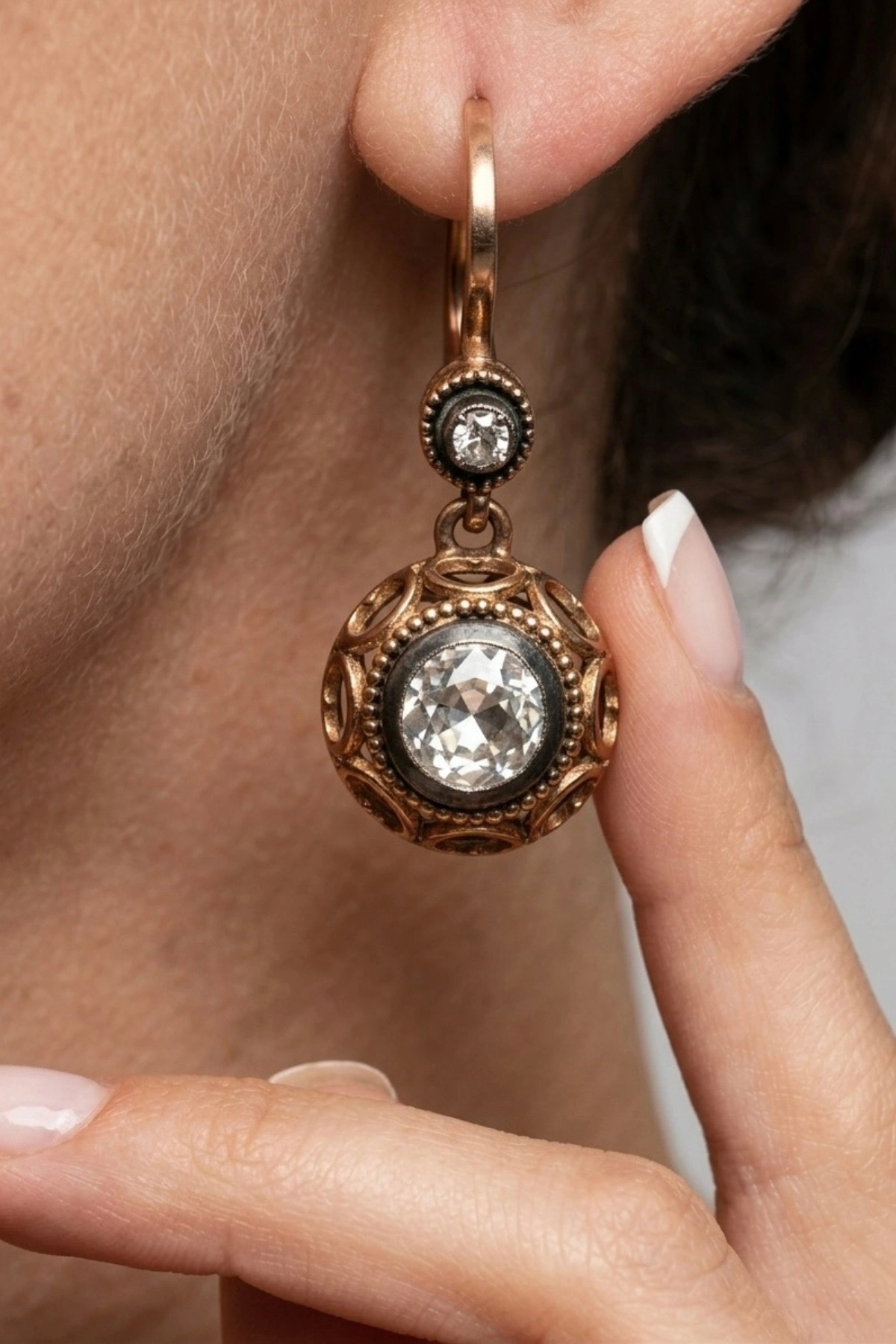 0.40 Ct. Elmas Küpe