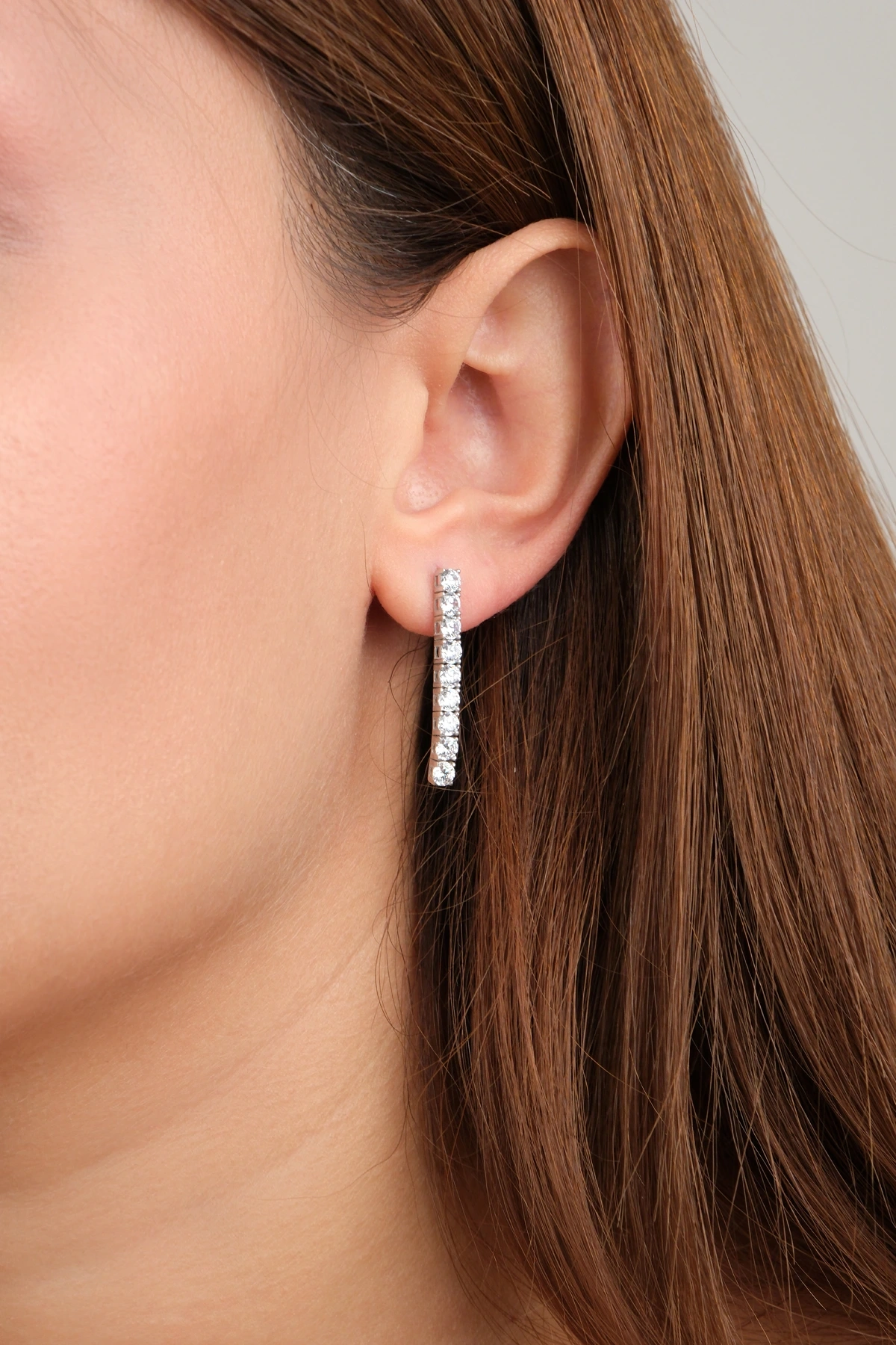 Asil 14 Ayar 9 Sıra Su Yolu Altın Küpe TKM922