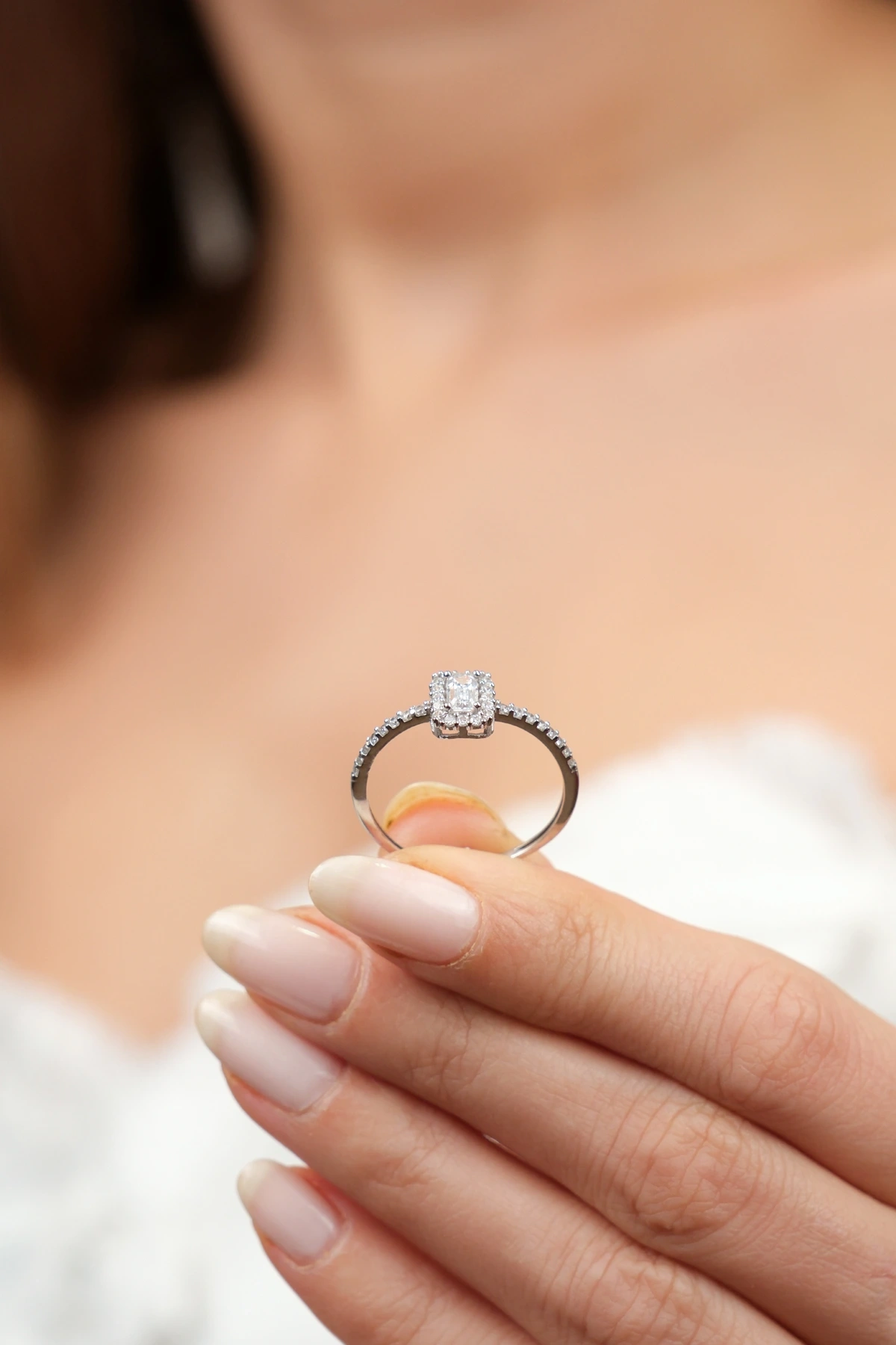 Asil 14 Ayar Baget Kesim Altın Yüzük YZK723