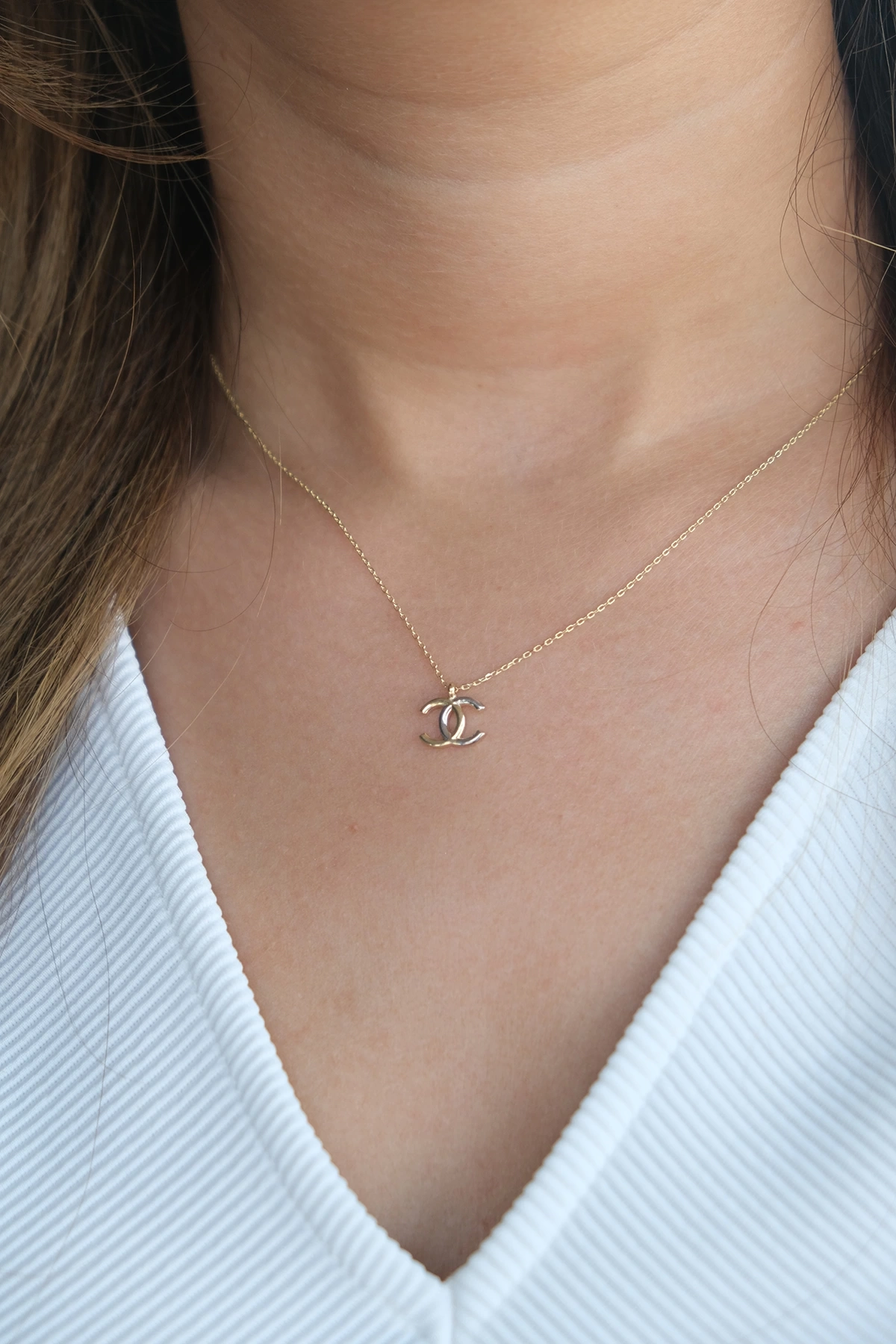 Asil 14 Ayar Özel Tasarım Altın Kolye KLY3184