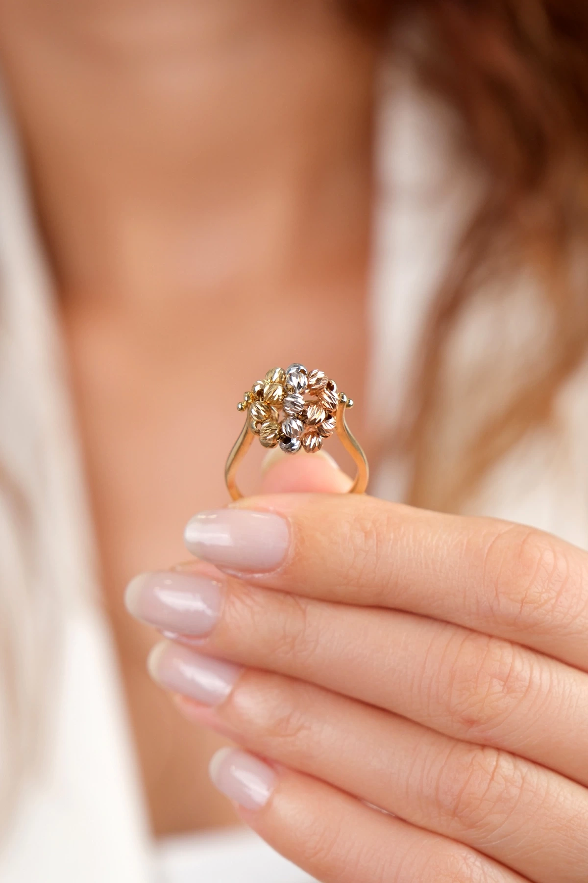 Asil 14 Ayar Dorikalı Altın Yüzük YZK3304