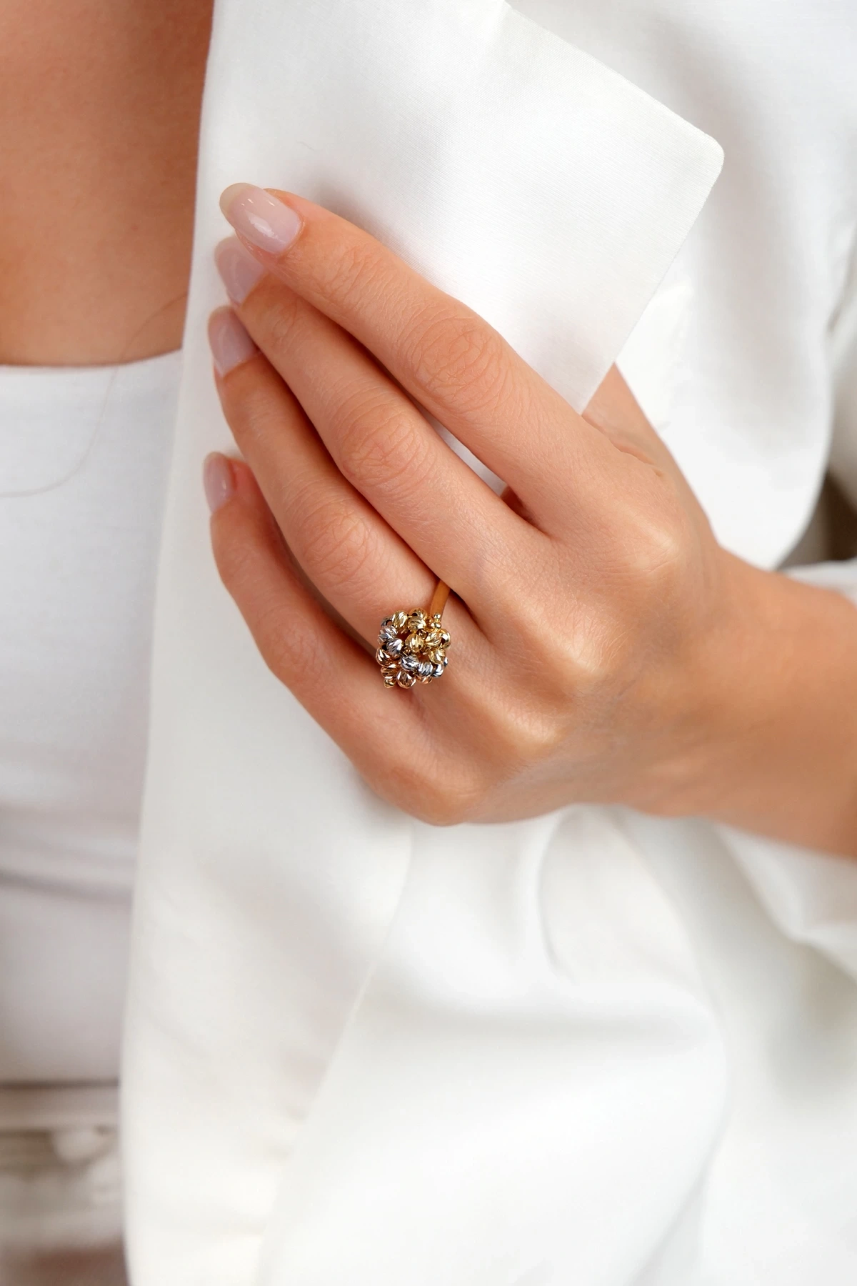 Asil 14 Ayar Dorikalı Altın Yüzük YZK3304