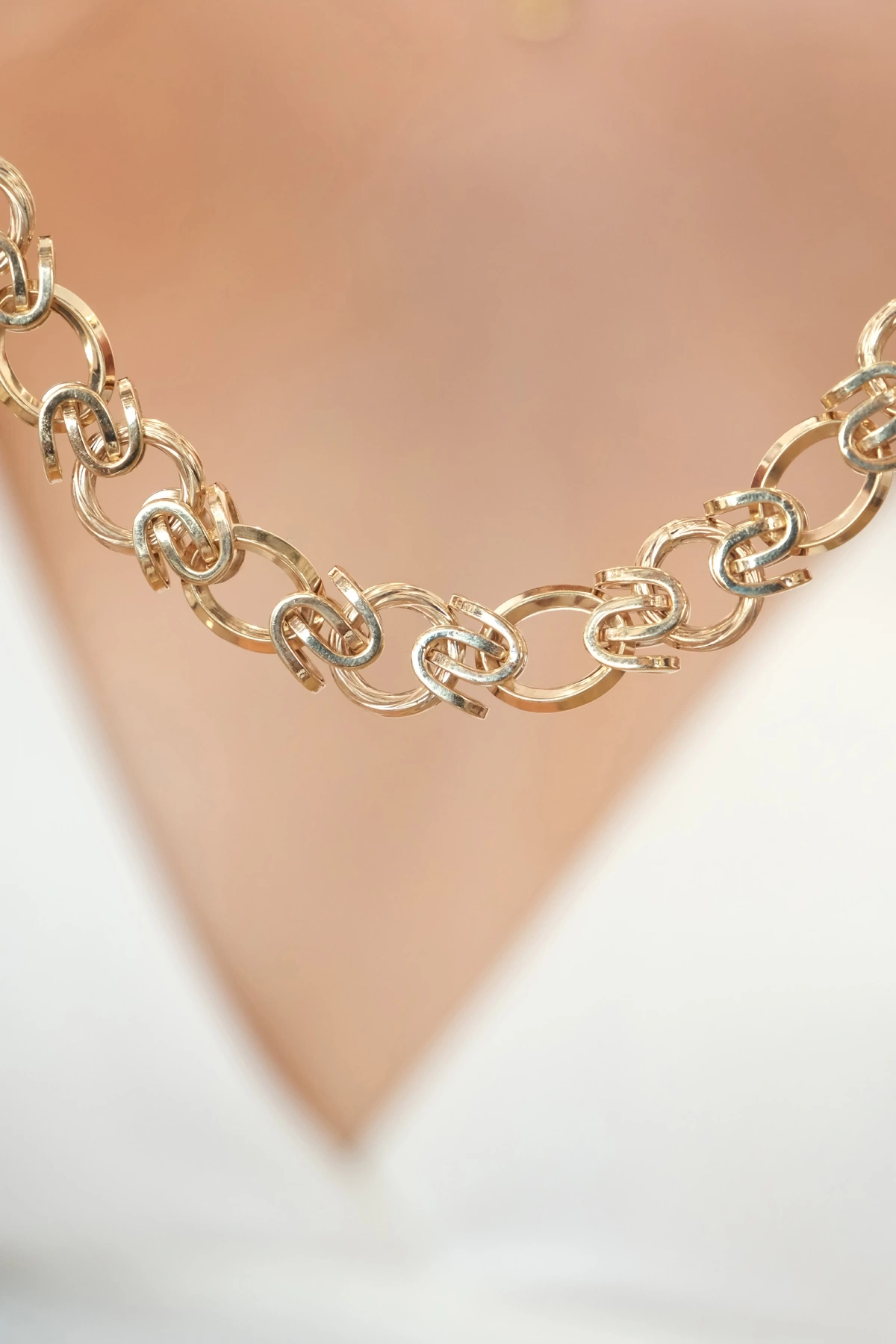 Asil 14 Ayar Hallow Altın Bileklik BLK2386