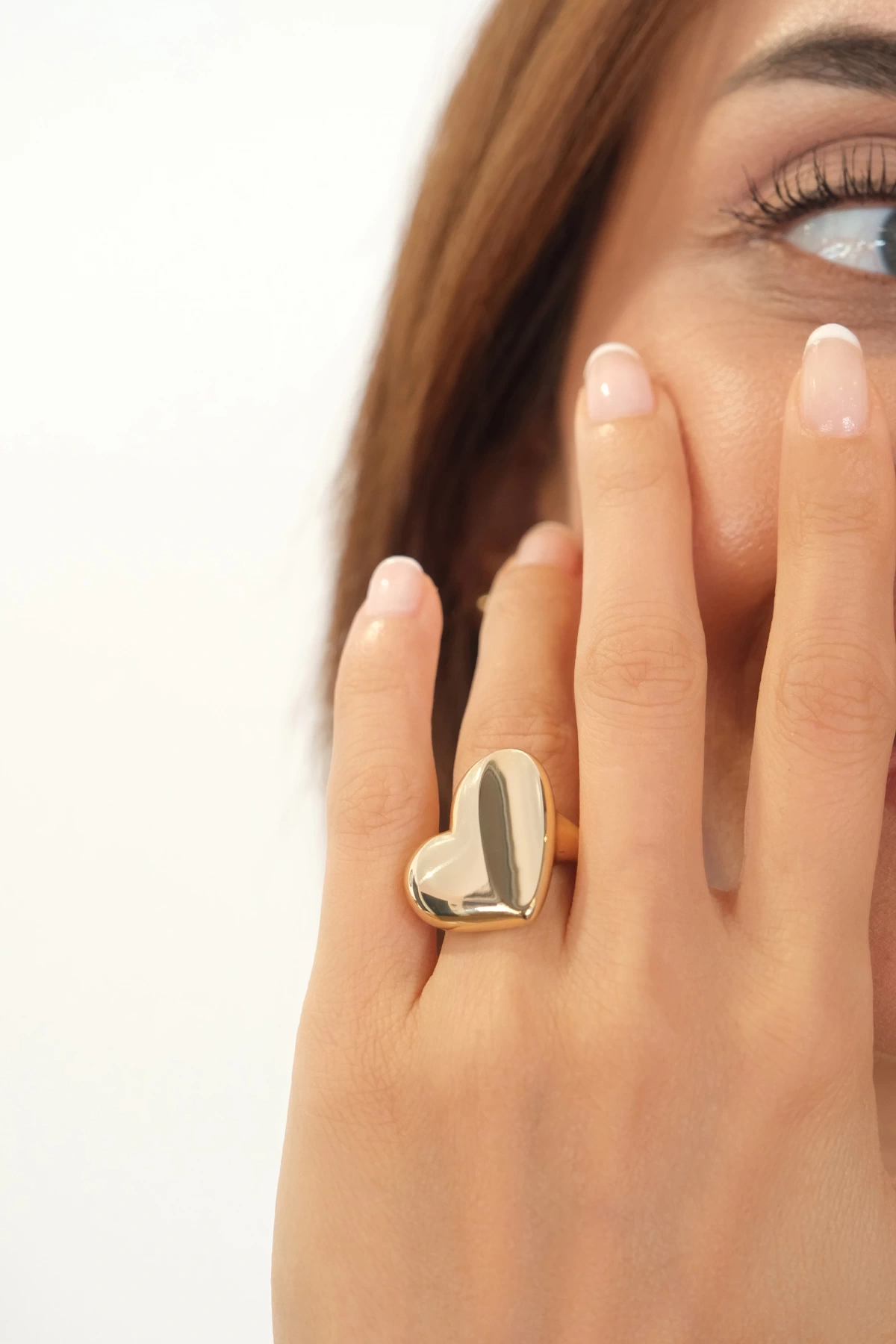 Asil 14 Ayar Kalpli Altın Yüzük YZK3516