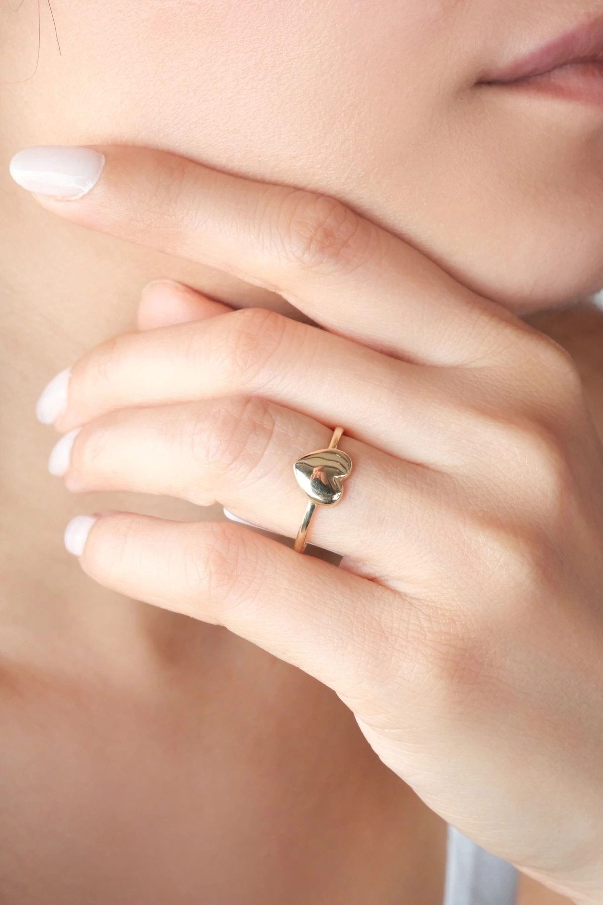 Asil 14 Ayar Kalpli Altın Yüzük YZK3685