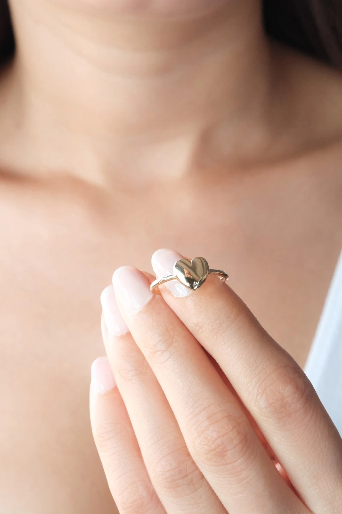 Asil 14 Ayar Kalpli Altın Yüzük YZK3685